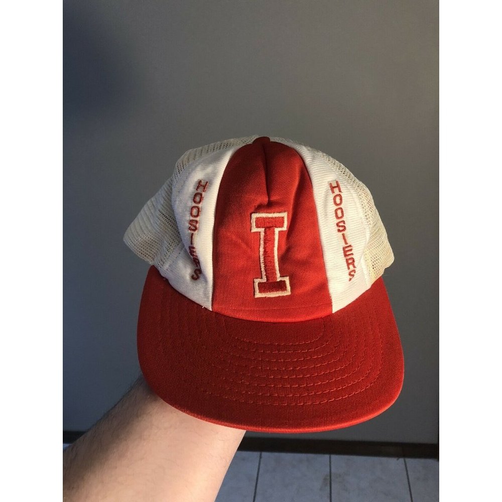 Vintage Indiana University Hoosiers Trucker Hat Cap